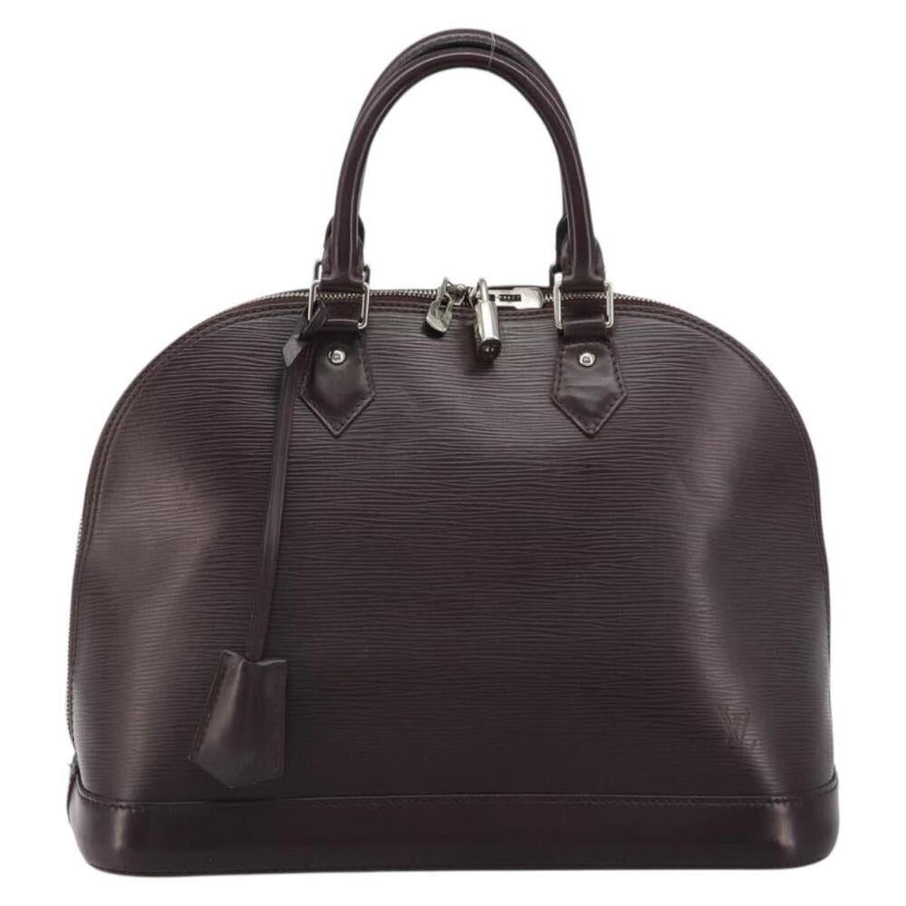 Louis Vuitton Epi Alma Handbag Purple